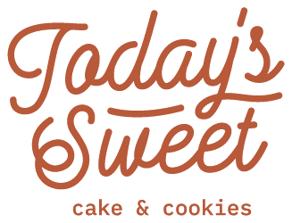 Logo Today's Sweet — Cake & Bakery